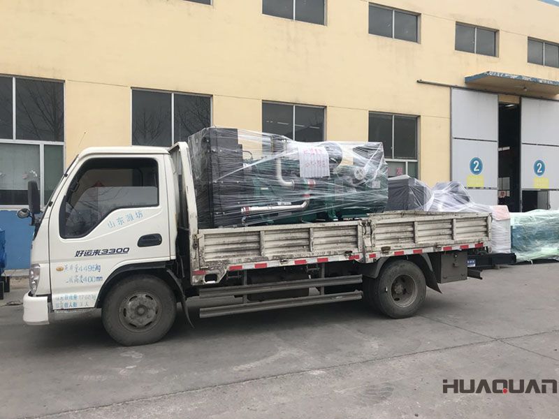 楊先生訂購的一臺(tái)標(biāo)配型100GF柴油發(fā)電機(jī)組在3.14號(hào)發(fā)往湖南岳陽