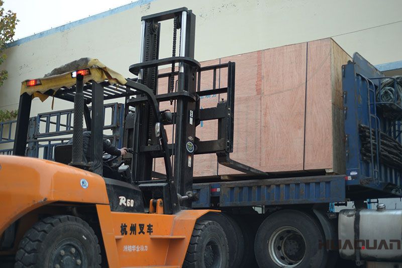 一臺HQ200GF柴油發電機組在3.19號發往安徽毫州