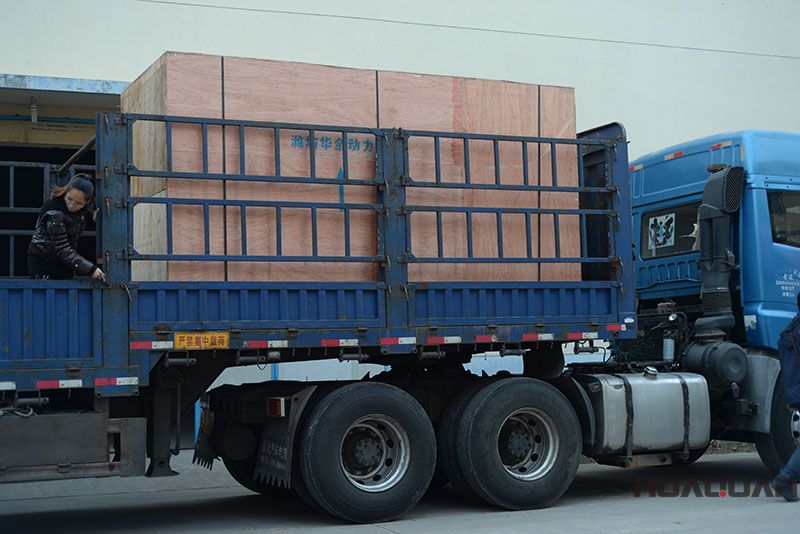 3.29號一臺HQ500GF自動化發(fā)電機(jī)組發(fā)往湖北省安陸市