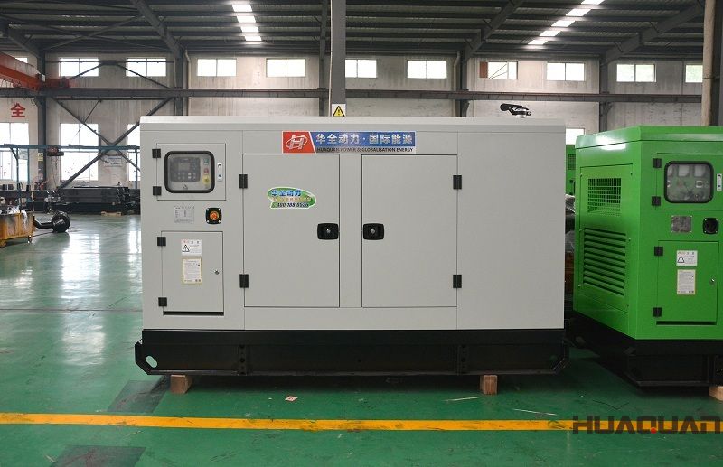 5月11日一臺100kw含棚拖車發電機組順利發往山東省濰坊市