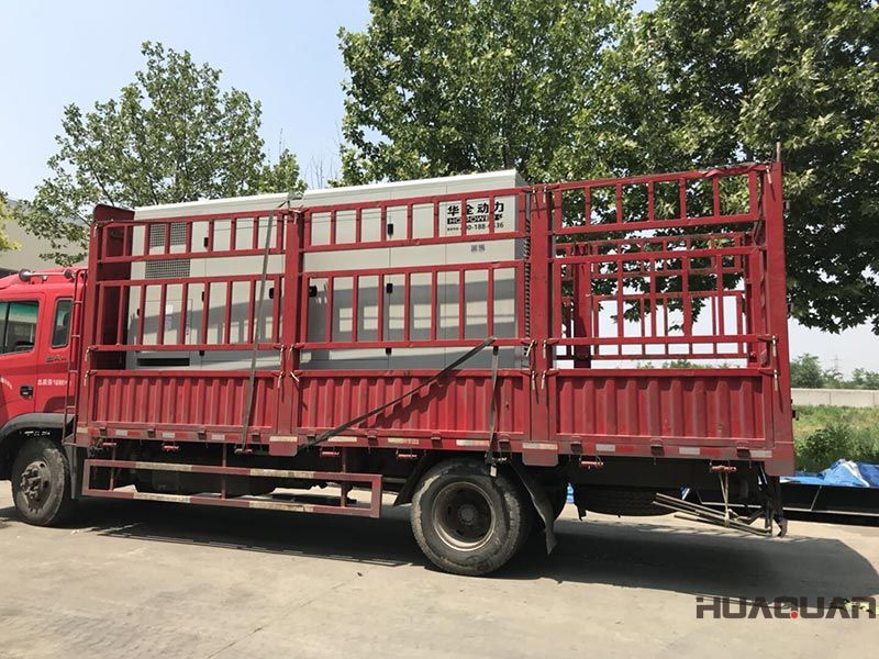 6.12號，一臺HQYC500GF靜音箱柴油發電機組發往河北省廊坊市