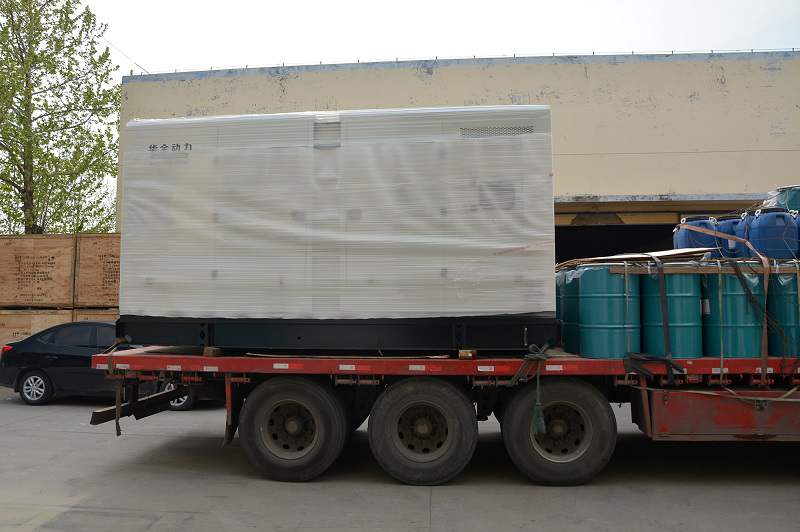 陳先生從華全動(dòng)力采購的400kw星諾發(fā)電機(jī)3月24日成功發(fā)往山西省