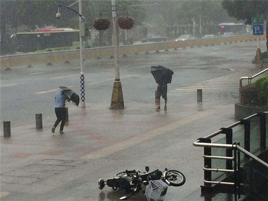 在臺風(fēng)中發(fā)電的只有華全發(fā)電機(jī)組了