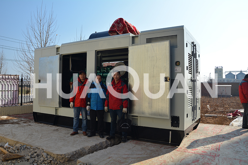 山東青島黃島區(qū)物流業(yè)400kW發(fā)電機(jī)組電站項目