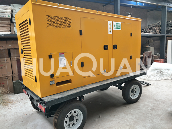 沙特800KW移動電站