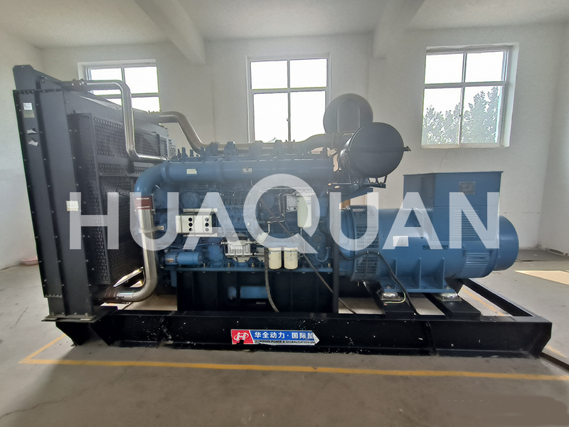 山東臨沂某大學450kW發電機組電站項目