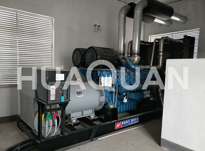 浙江省嘉興市某醫院550kW發電機組電站項目